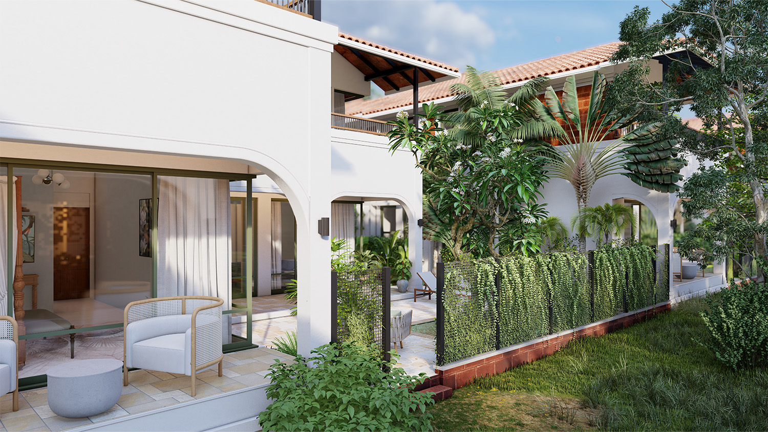 la serein powder-room view