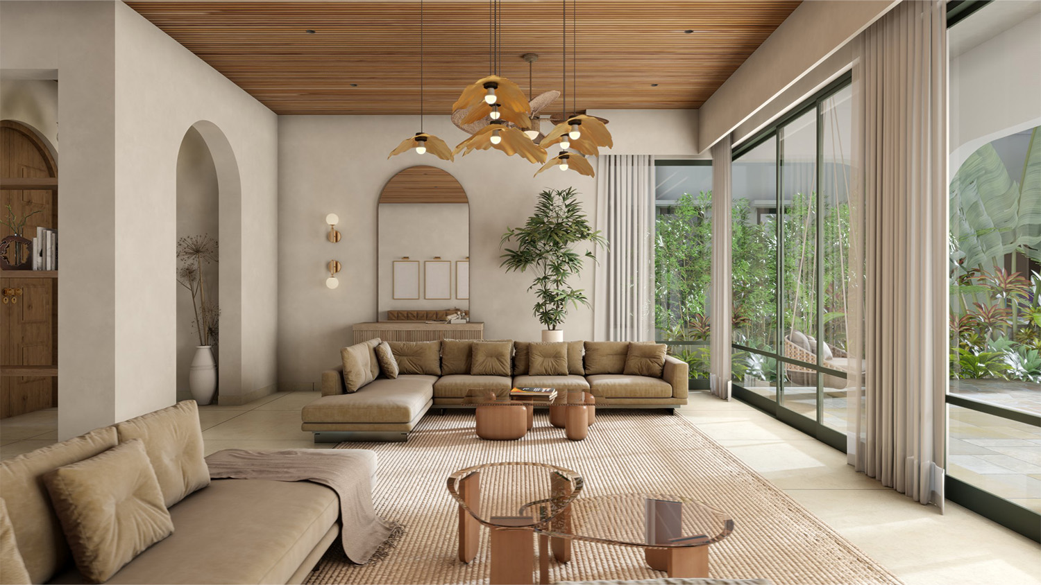 la serein powder-room view