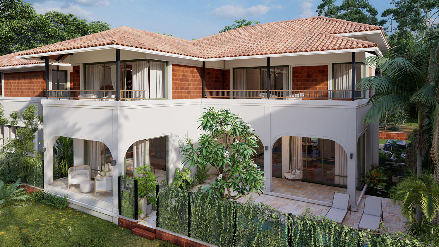 la serein powder-room view